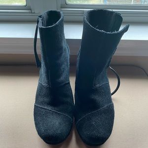 Toms Wedge Booties